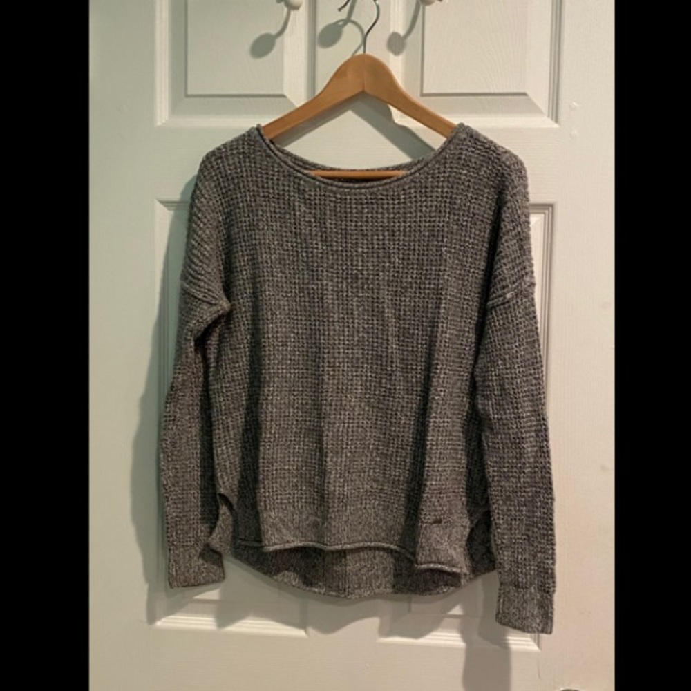 Grey Hollister Sweater